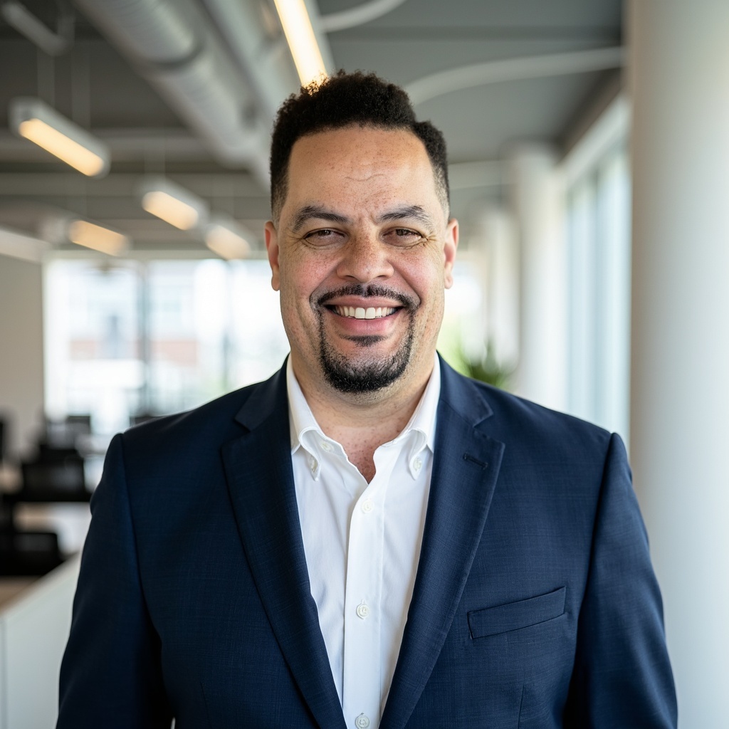 Headshot of Dorian Cleary, U.S. Air Force veteran and founder of BAU Farm Foundation, serving as Chairman of the Board and Executive Director.